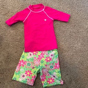 Girl’s Coolibar swim set